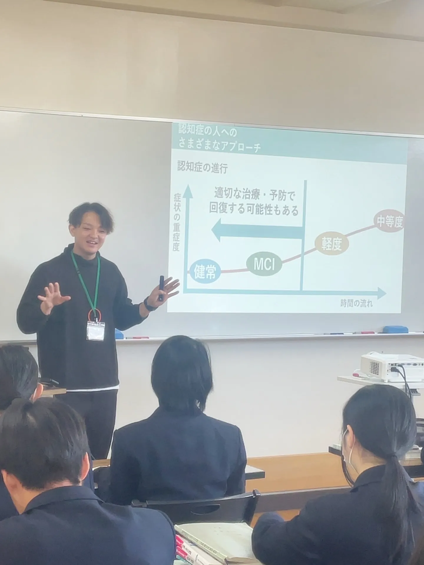 愛知県立古知野高等学校 福祉科のみなさん、そして先生方。